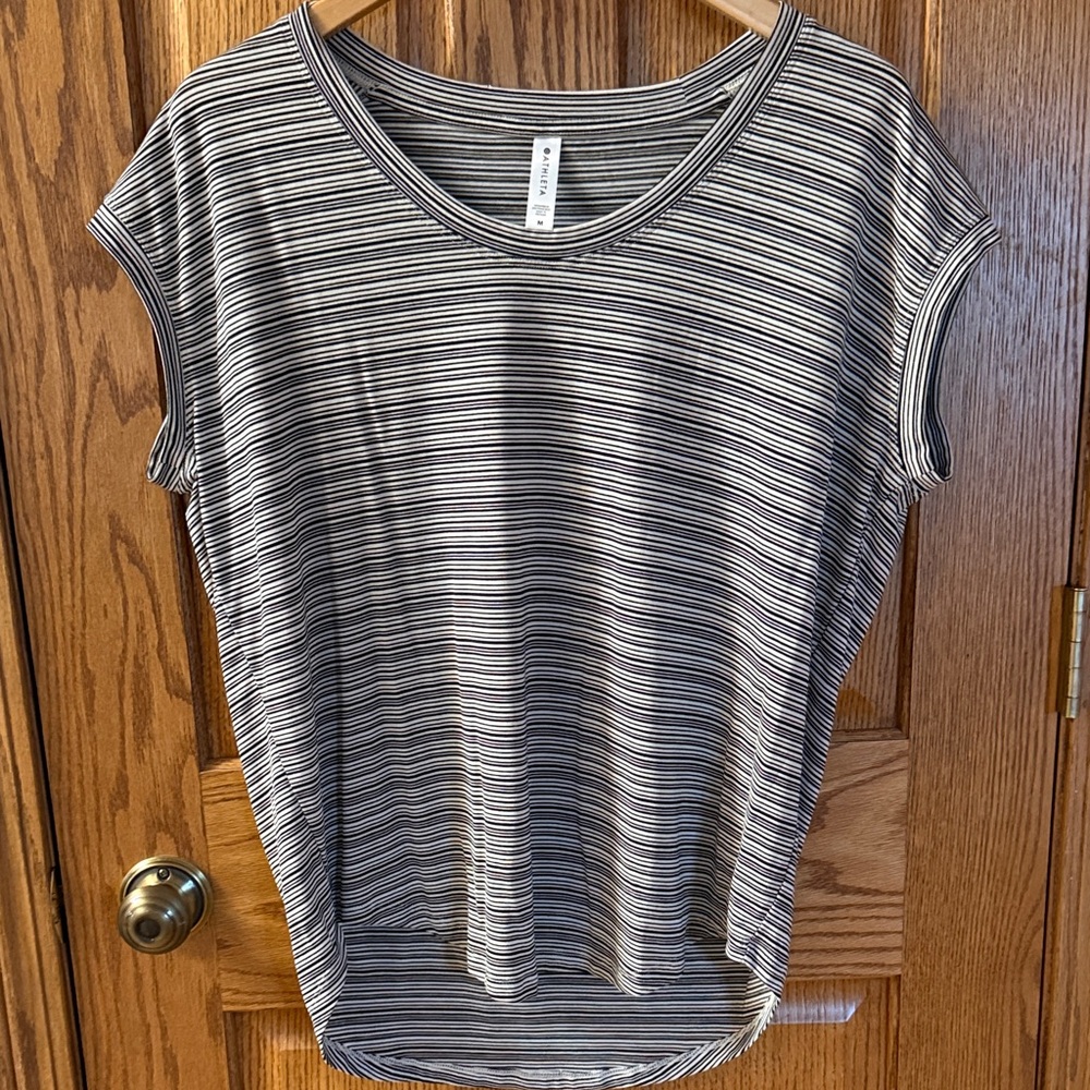 Athleta Striped Tee
